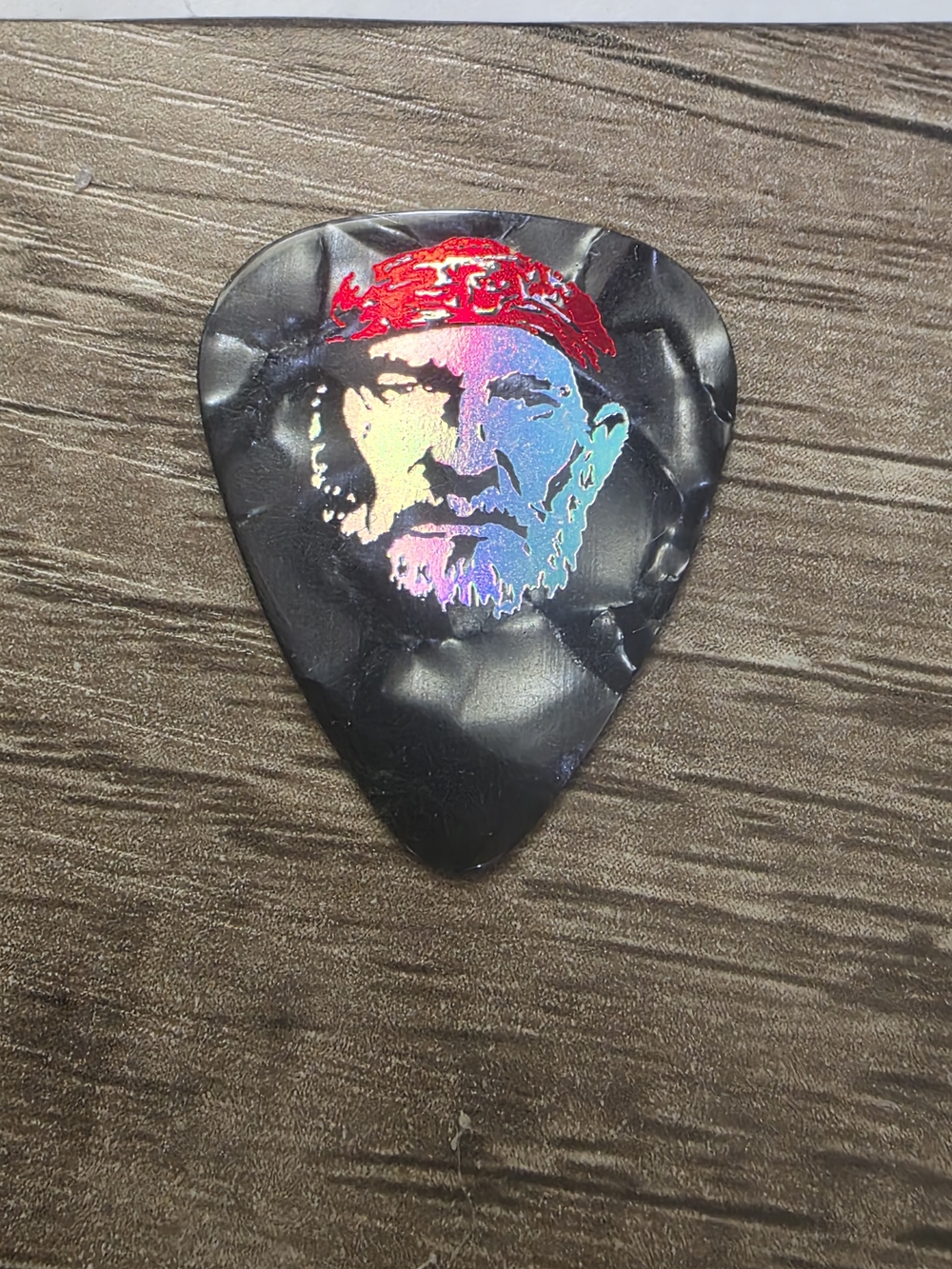 Willie Nelson 75 & Still Smokin Guitar Pick Concert Tour